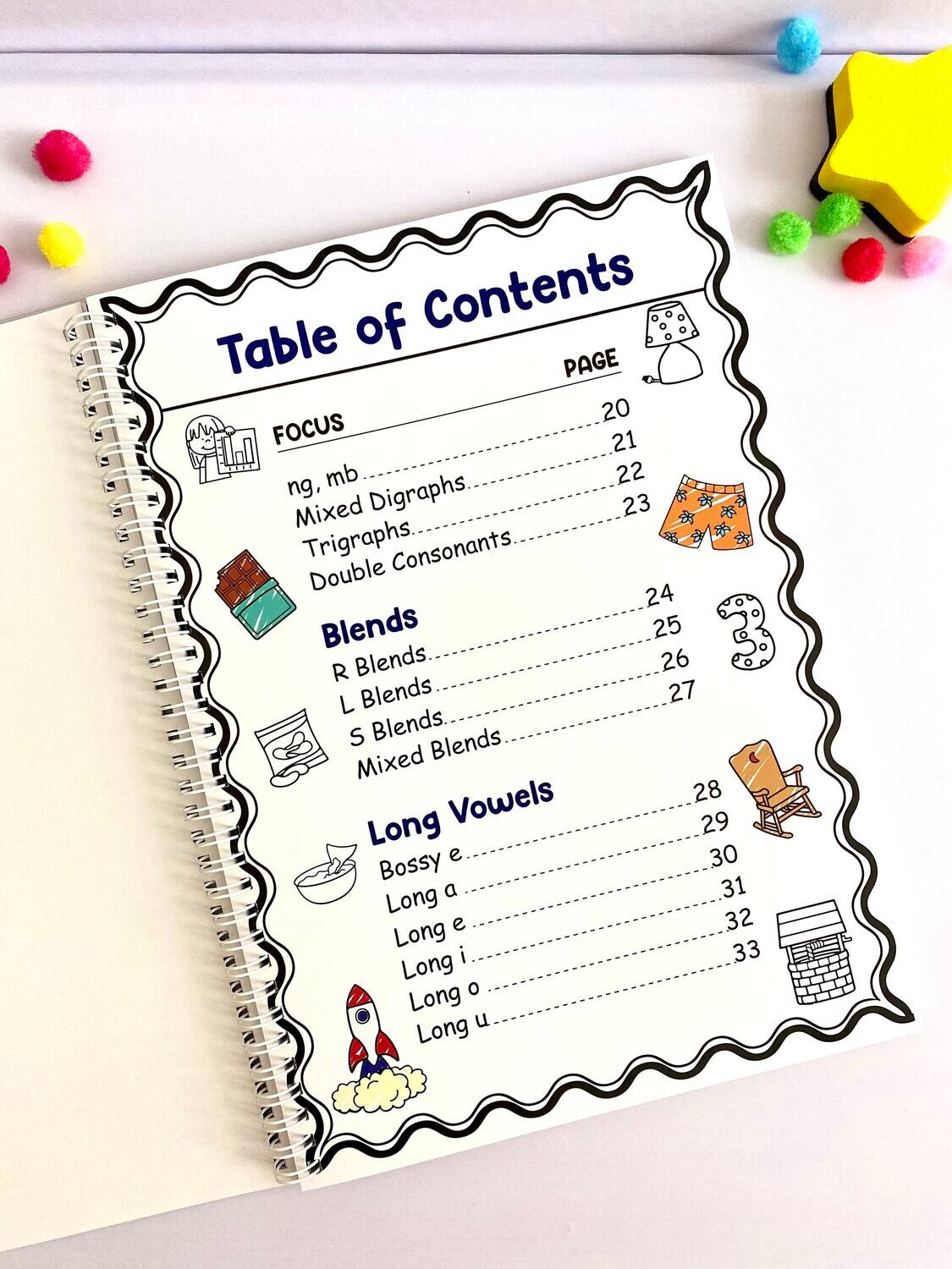 Deals @149 - Phonics Learning Workbook for Kids: Fun Coloring Activities to Master All Phonics Sounds