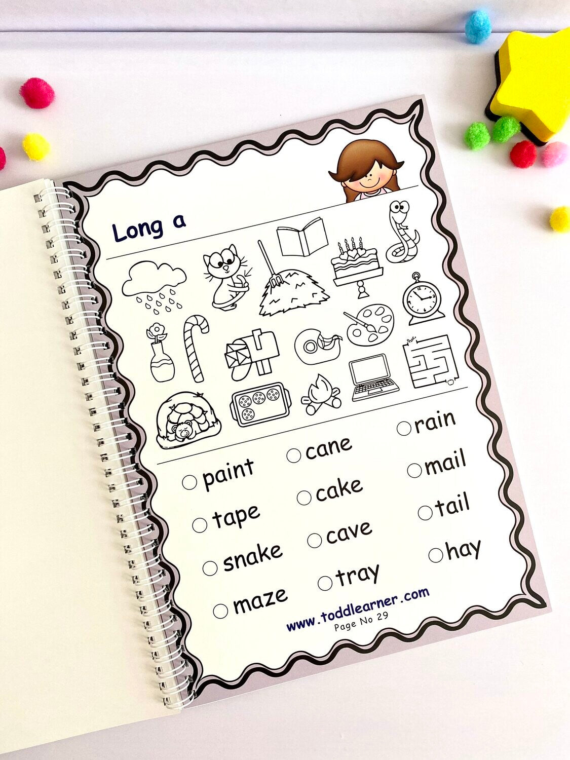 Deals @149 - Phonics Learning Workbook for Kids: Fun Coloring Activities to Master All Phonics Sounds