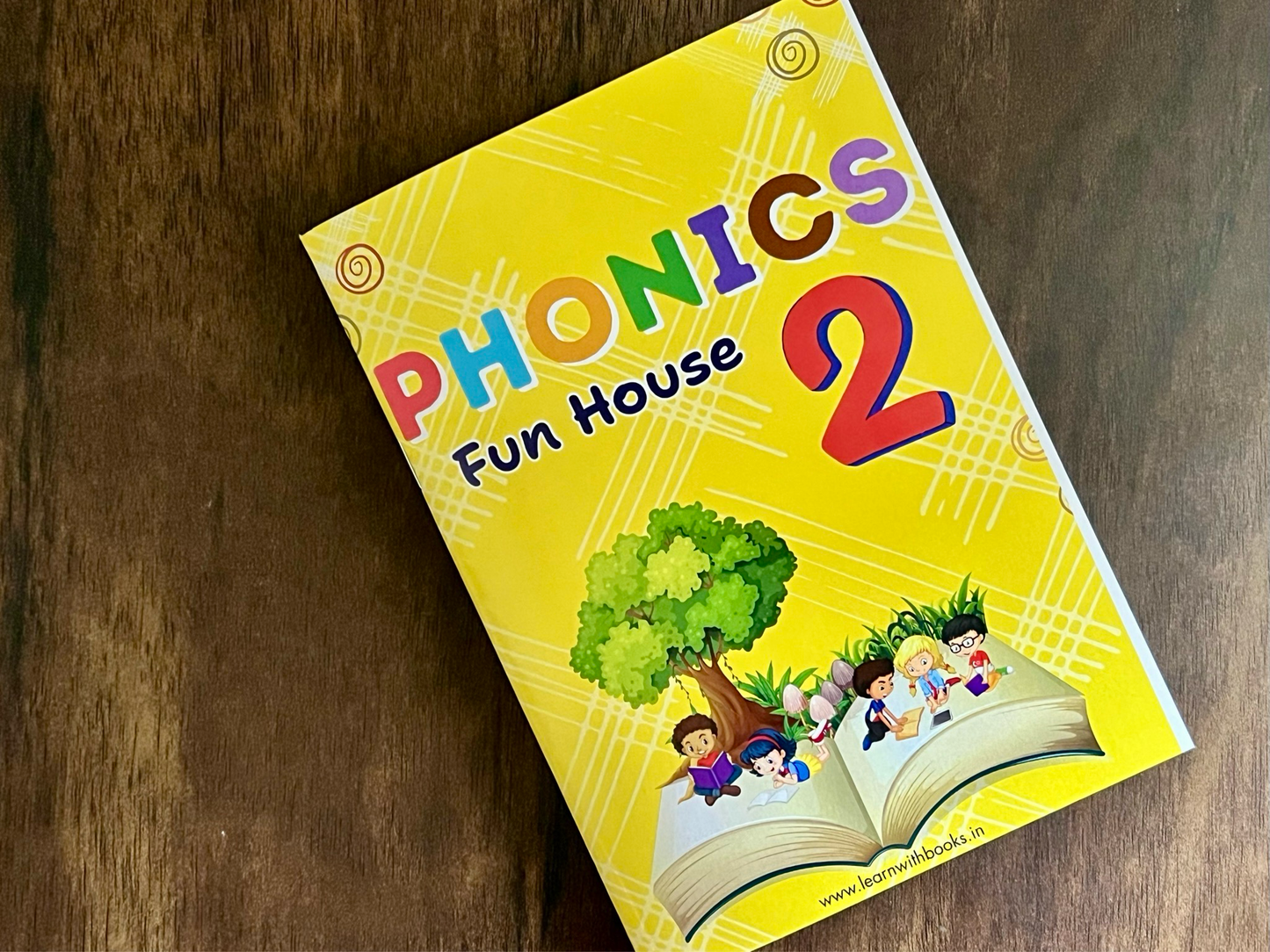 Deals @149 - Phonics Funhouse 2 – Advanced Phonics Practice Book for Kids Aged 5–8 | Long Vowels, Digraphs & Reading Fluency