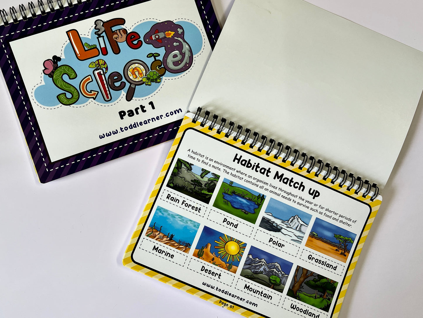 Deals @149 - Learning Life Science Part 1 and Part 2 Bundle for Children