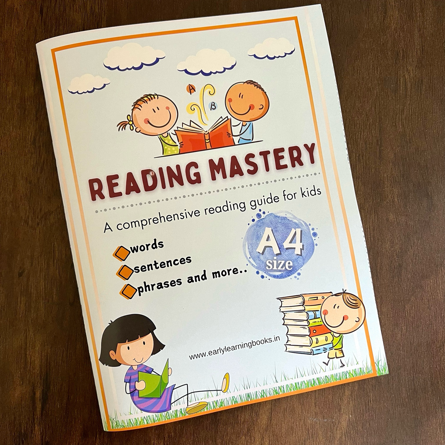 Deals @149 - Reading Mastery. A comprehensive reading guide for kids. A5 Size. Suitable for 3-7 years