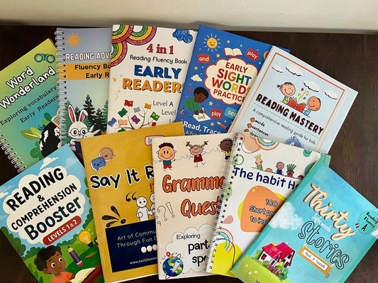 Complete Reading Kit for Kids – 10 Books to Build Fluent Reading Skills