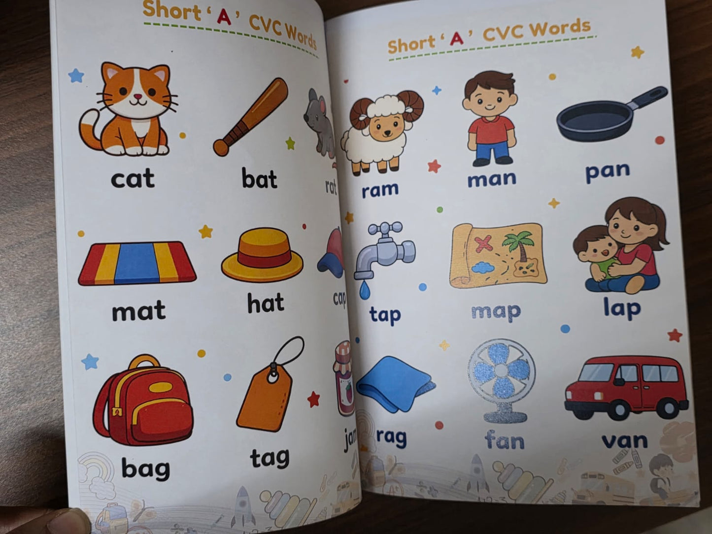 Complete CVC Words Learning Book for Kids | Phonics Reading Practice