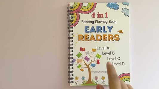 4 in 1 Early Readers Reading Book for Kids.