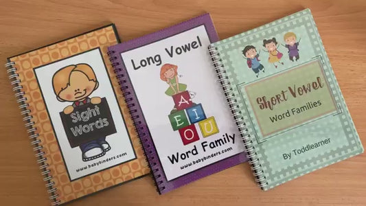 Learn to Read English Bundle for Kindergarten Kids: Set of 3 Books Covering Short Vowels, Long Vowels, and Sight Words (Ages 3–5)