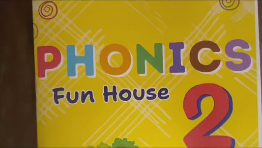 Deals @149 - Phonics Funhouse 2 – Advanced Phonics Practice Book for Kids Aged 5–8 | Long Vowels, Digraphs & Reading Fluency