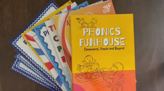 Phonics Set of 11 books. Solution To Your Child's Fluent Reading.